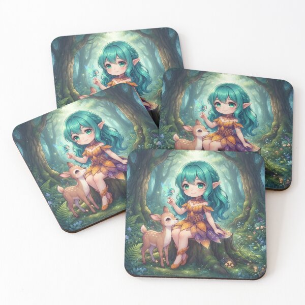 Item preview, Magical Forest Spirit Connecting With Nature designed and sold by Azurart2.