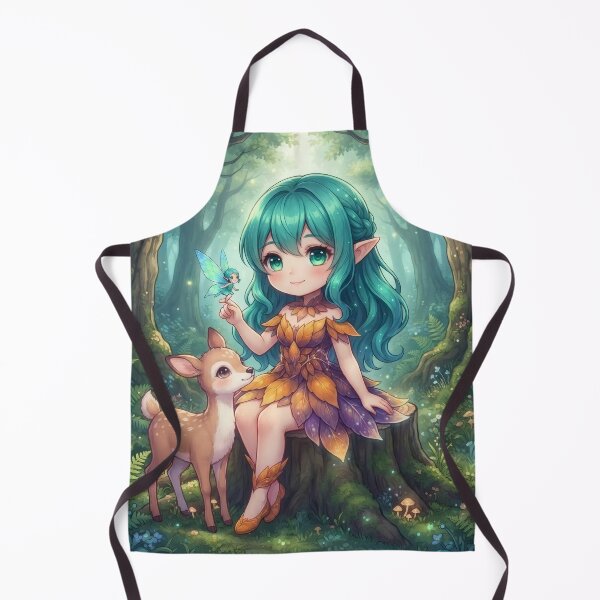 Item preview, Magical Forest Spirit Connecting With Nature designed and sold by Azurart2.