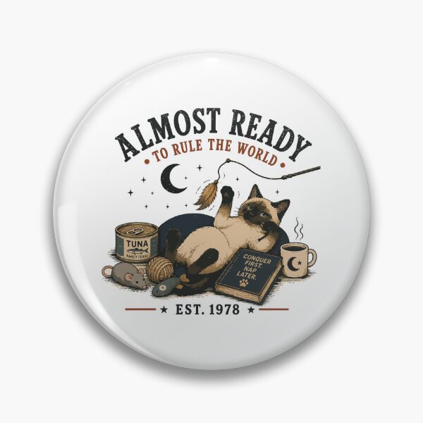 Item preview, Cozy Siamese Cat Illustration designed and sold by ANALOG MISCHIEF.