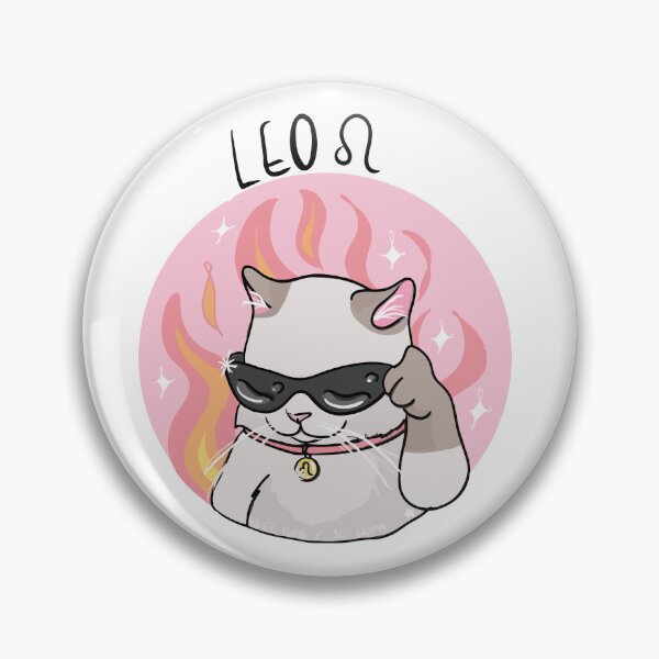 Item preview, Leo Cat Zodiac Sign designed and sold by elgatoysuhumana.