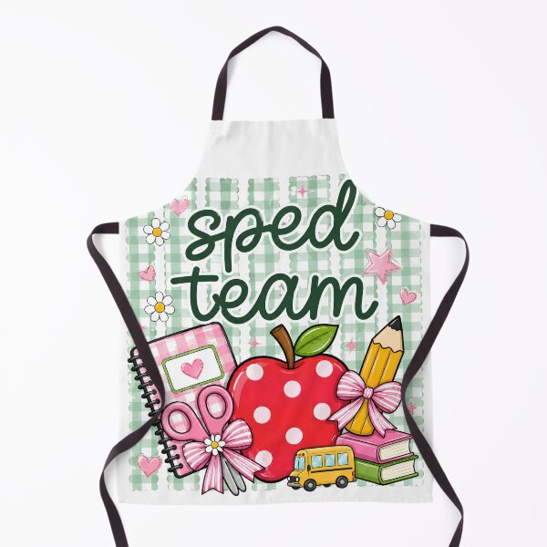 Item preview, Sped Team Special Education Teacher Green Gingham Coquette Back To School  designed and sold by VGAfanatic.