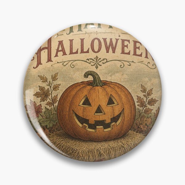 Item preview, Vintage Halloween Postcard Pumpkin Design designed and sold by SunnyDesign82.