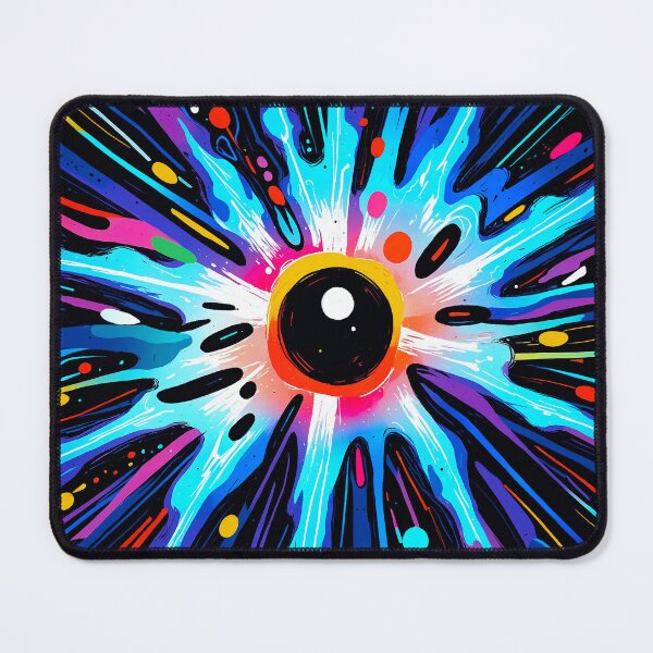 Item preview, Cosmic Energy Burst Abstract Art | Vibrant Space Explosion Design designed and sold by IMuDesigner.
