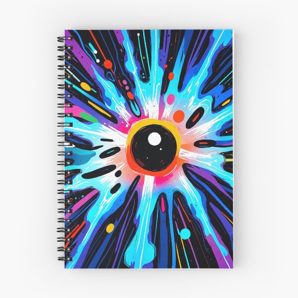 Item preview, Cosmic Energy Burst Abstract Art | Vibrant Space Explosion Design designed and sold by IMuDesigner.
