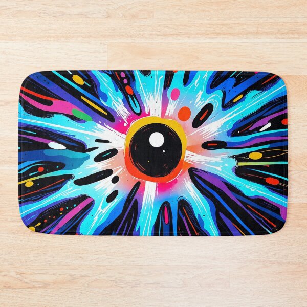Item preview, Cosmic Energy Burst Abstract Art | Vibrant Space Explosion Design designed and sold by IMuDesigner.