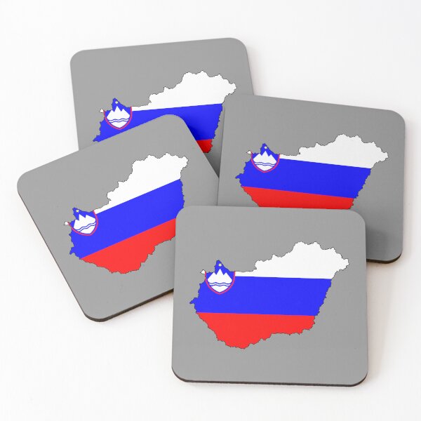 Item preview, Map of the Slovenian flag designed and sold by visual adventures.