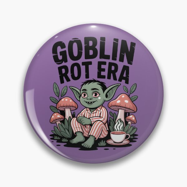 Item preview, Goblin Rot Era Cozy Goblincore Pajama Fantasy Shirt designed and sold by Raw Tigers.
