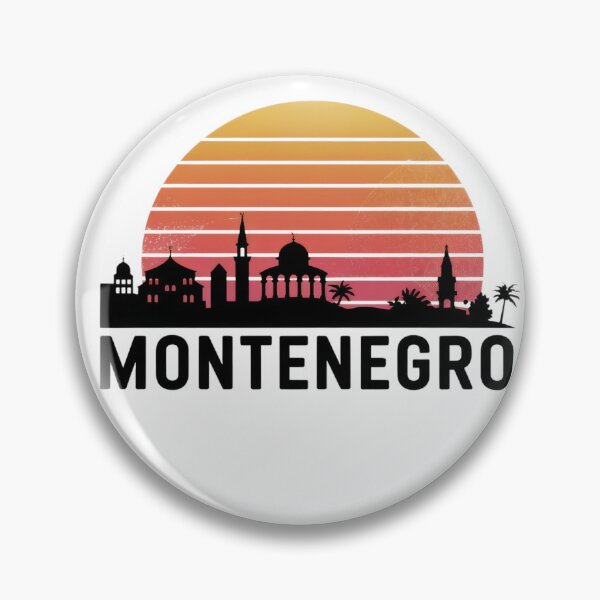 Item preview, Montenegro Retro Skyline designed and sold by Ginetta0815.