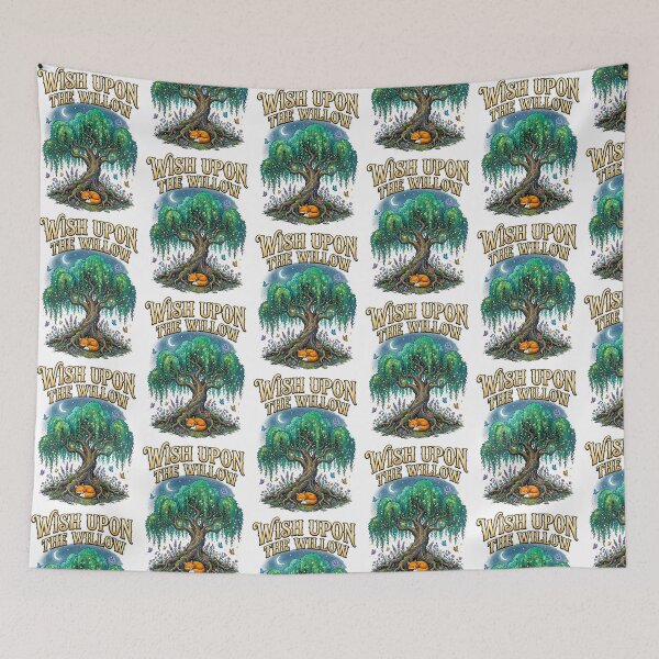Item preview, Wish Upon The Willow Magical Nature Tree designed and sold by TeeARTHY.
