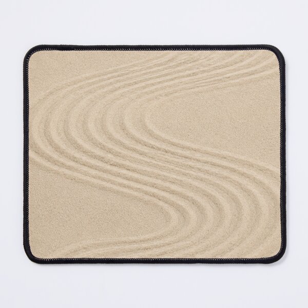 Item preview, Minimalist Zen Sand Ripples Abstract Wall Art designed and sold by TheSlowShore.