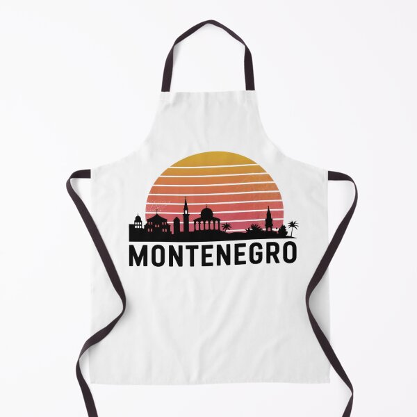 Item preview, Montenegro Retro Skyline designed and sold by Ginetta0815.