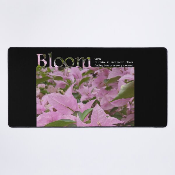 Item preview, Bloom – Botanical Typography Wall Art | Floral Aesthetic Print | Cottagecore & Minimal Nature Poster designed and sold by NeededTees.