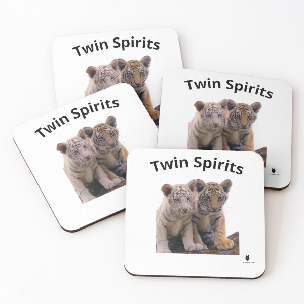 Item preview, Twin Spirits | White & Bengal Tiger Cubs designed and sold by Bwolf1956.