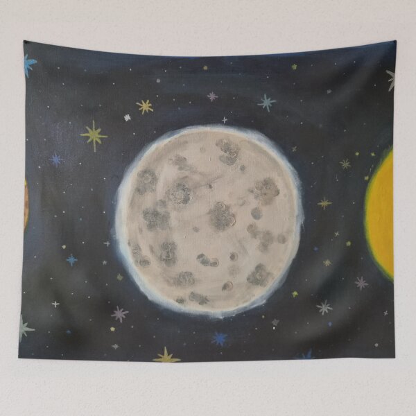 Item preview, The planet Moon designed and sold by MinasArt90.