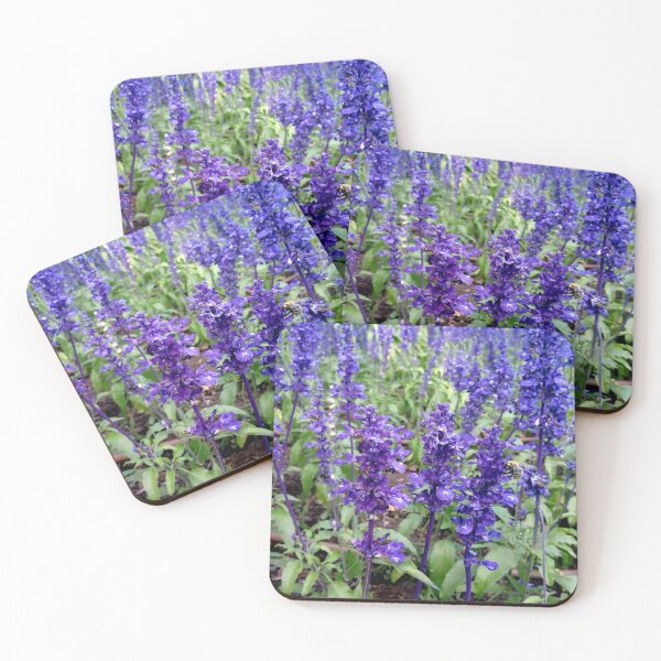 Item preview, Mealycup Sage flowers 1 original artwork designed and sold by paragonDesign28.