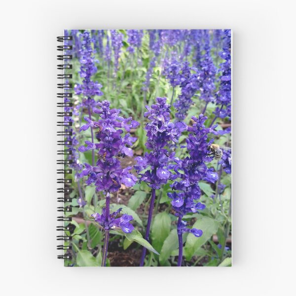 Item preview, Mealycup Sage flowers 1 original artwork designed and sold by paragonDesign28.