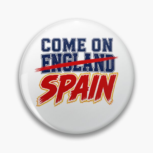 Item preview, Come On Spain Funny Football Fan Design for England Supporters designed and sold by UrbanKangaroo.