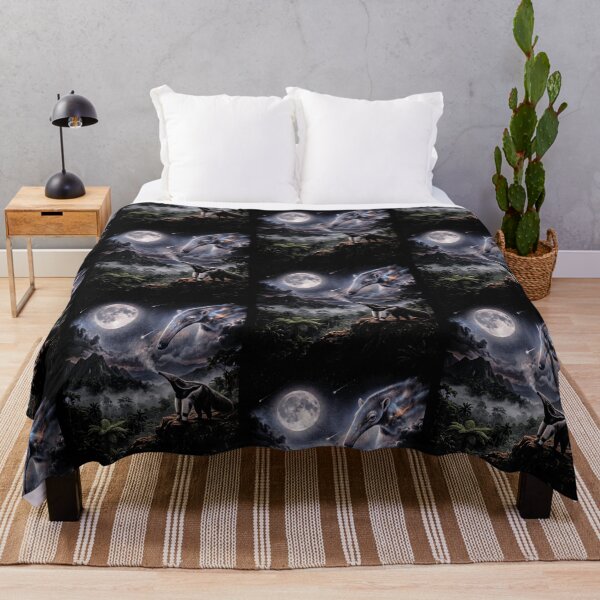 Item preview, Anteater Howling At Moon Moonlit Jungle Cosmic Night designed and sold by d247.