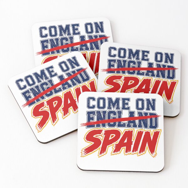 Item preview, Come On Spain Funny Football Fan Design for England Supporters designed and sold by UrbanKangaroo.