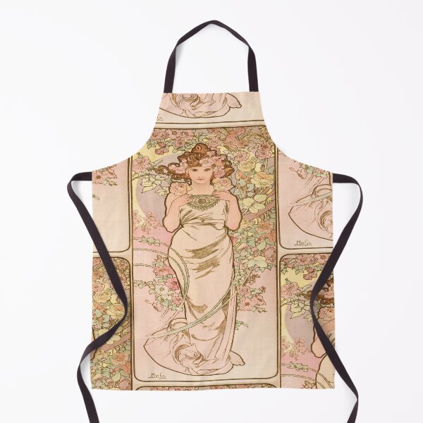 Item preview, Woman Among Blooming Pink Roses designed and sold by artofuniverse.