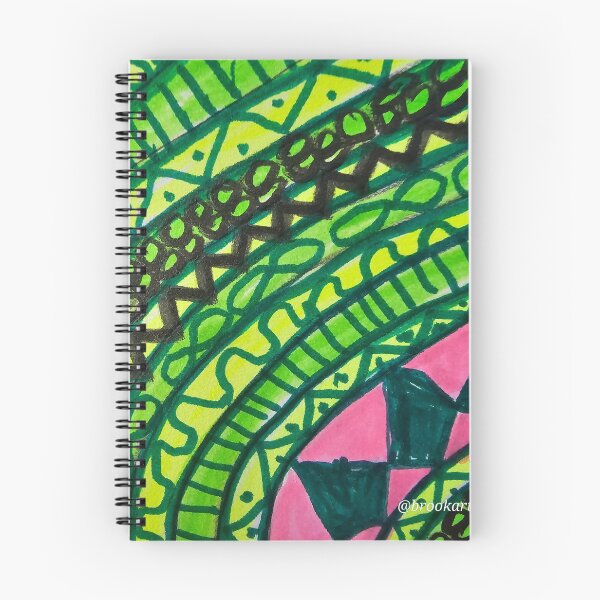 Item preview, Green Curved Patterns  designed and sold by DancingCreek.