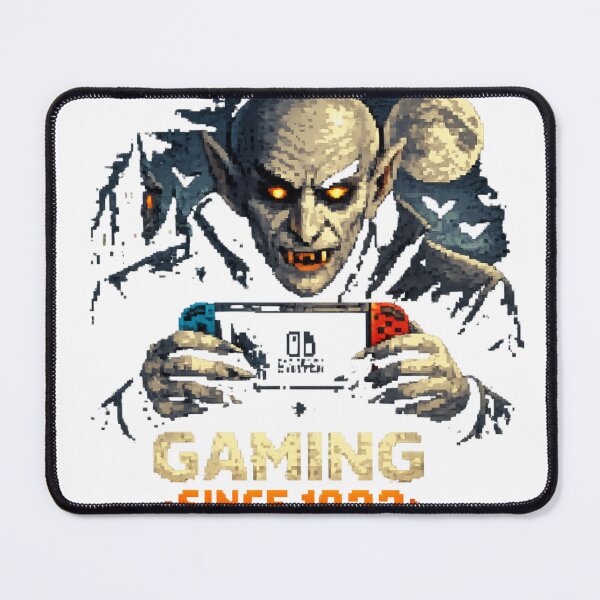 Item preview, Nosferatu Pixel Art Gamer – Retro Vampire Gaming Since 1922 designed and sold by EdgeSphere.