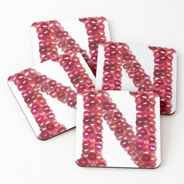 Item preview, Letter 'N' in Kisses designed and sold by Megh Trivedi.
