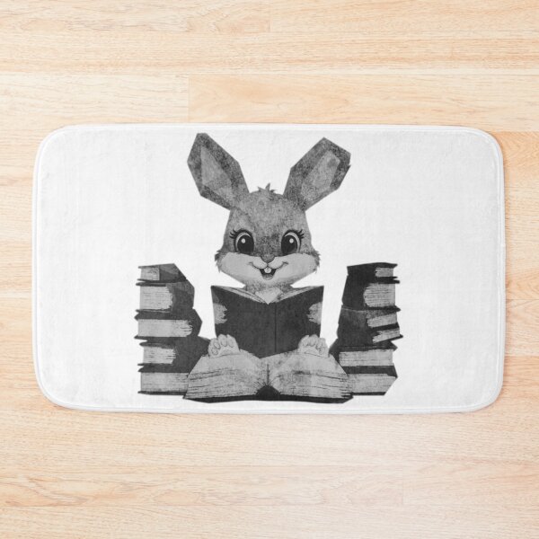 Item preview, Cute Bunny Reading Books designed and sold by kinpirks.