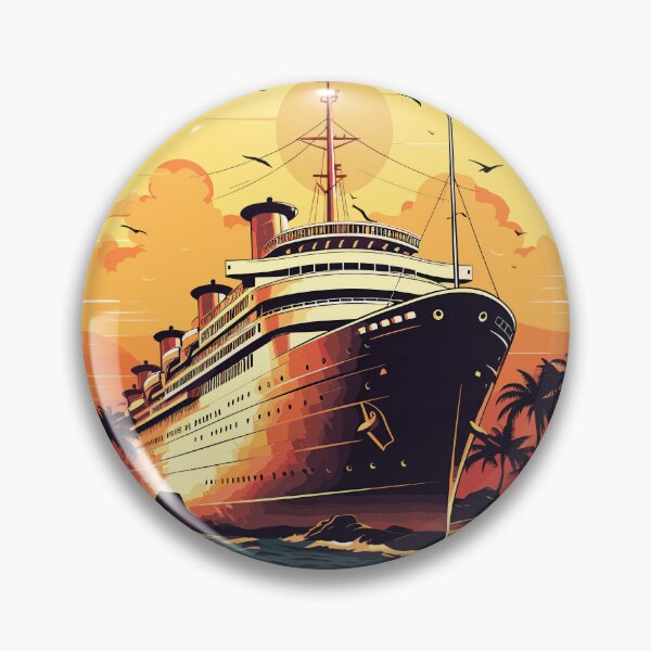 Item preview, Bahamas Ocean Liner Travel Art designed and sold by xposedbydesign.