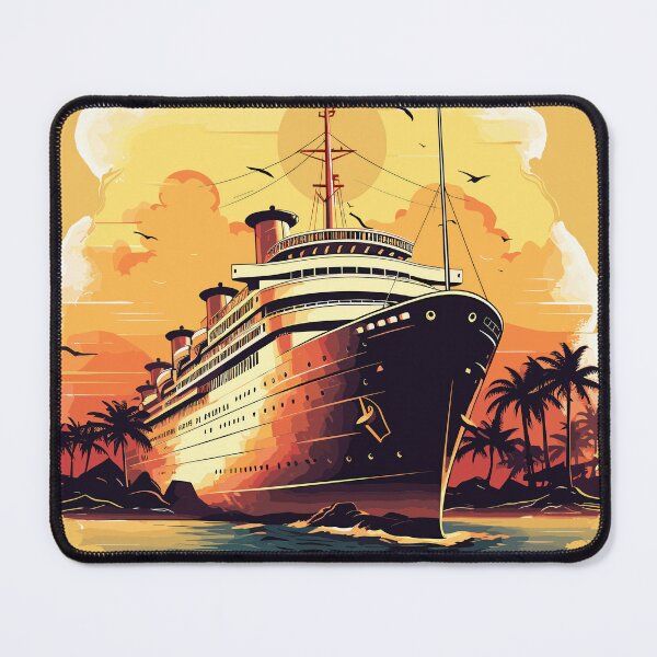 Item preview, Bahamas Ocean Liner Travel Art designed and sold by xposedbydesign.