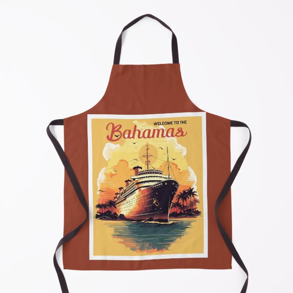 Item preview, Bahamas Ocean Liner Travel Art designed and sold by xposedbydesign.
