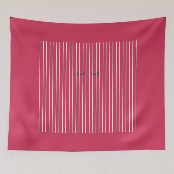 Item preview, The Innocent - Crimson Minimalist Geometric Art designed and sold by artdocaj.