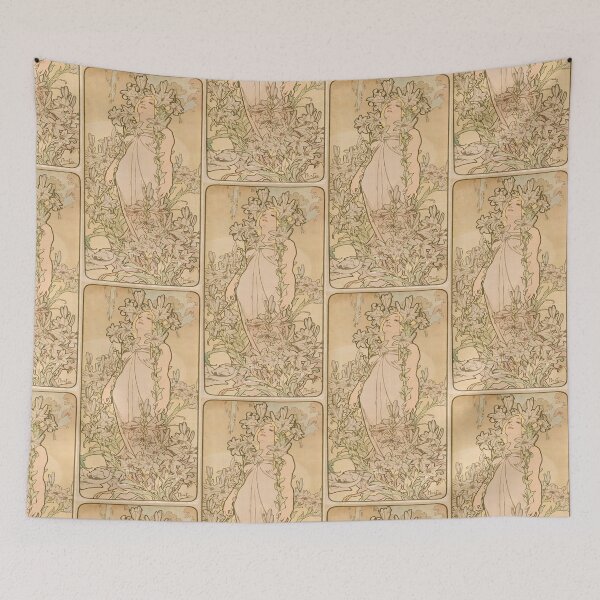 Item preview, The Lily Maiden Among White Lilies designed and sold by artofuniverse.