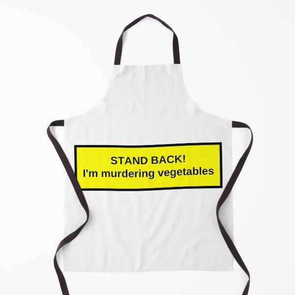 Item preview, 'Stand back! I'm murdering vegetables' designed and sold by Bonded-Music.