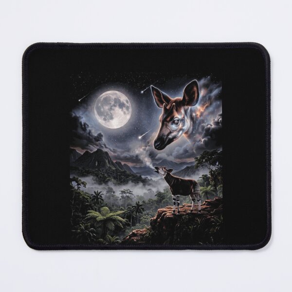 Item preview, Okapi Howling At Moon Jungle Night Vision designed and sold by d247.