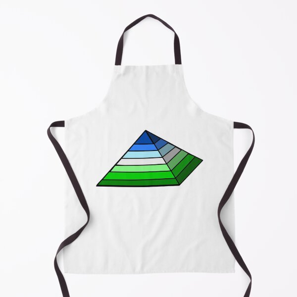 Item preview, Pyramid Pride Flag Gay Ocean designed and sold by HarveyHandcraftsandDesigns.