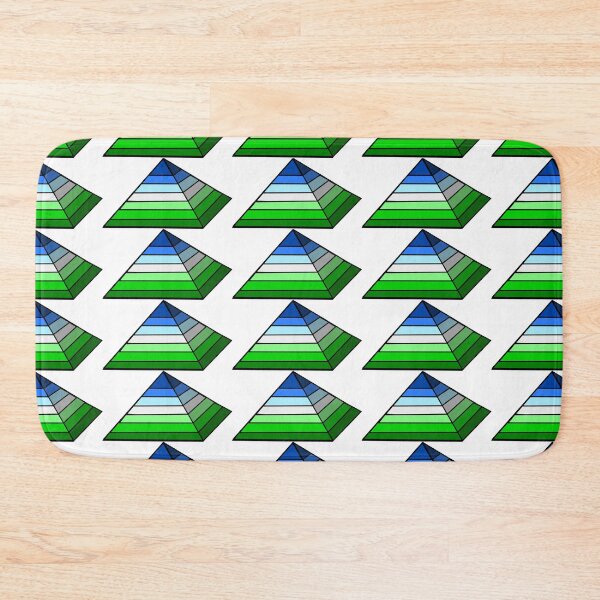 Item preview, Pyramid Pride Flag Gay Ocean designed and sold by HarveyHandcraftsandDesigns.