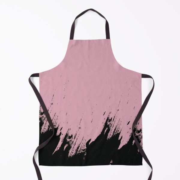 Item preview, Abstract Black Ink Splash on Dusty Pink designed and sold by BetweenForms.