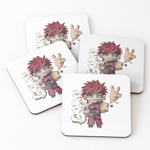 Item preview, Suna Village Sand Shield Chibi Holding Peace Sign designed and sold by Snowdog-Art.