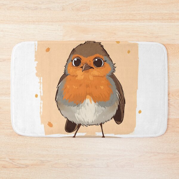 Item preview, Cute Robin Sticker | Adorable Robin Bird Illustration | Orange Songbird Art | Woodland Bird Lover Gift designed and sold by dreamz-world.