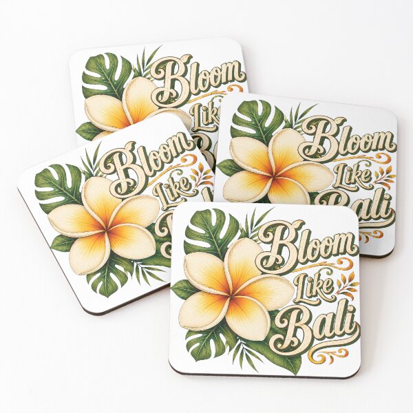 Item preview, Bloom Like Bali – Tropical Frangipani Flower | Iceland nature design designed and sold by filou designs.