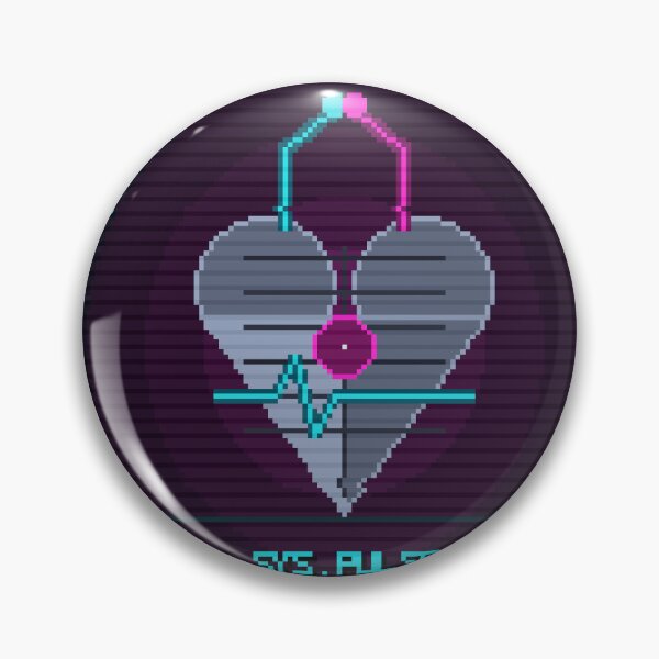 Item preview, Machine Heart — Cyberpunk Cybernetic Neon designed and sold by River1Shop.