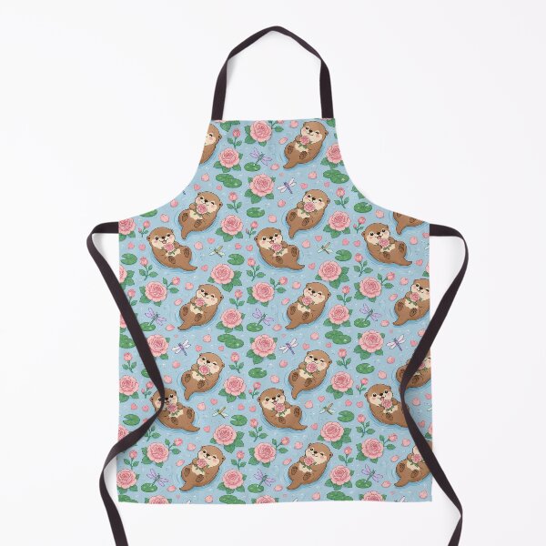 Item preview, Otter Rose Pond Pattern designed and sold by Soft Berry Studio.