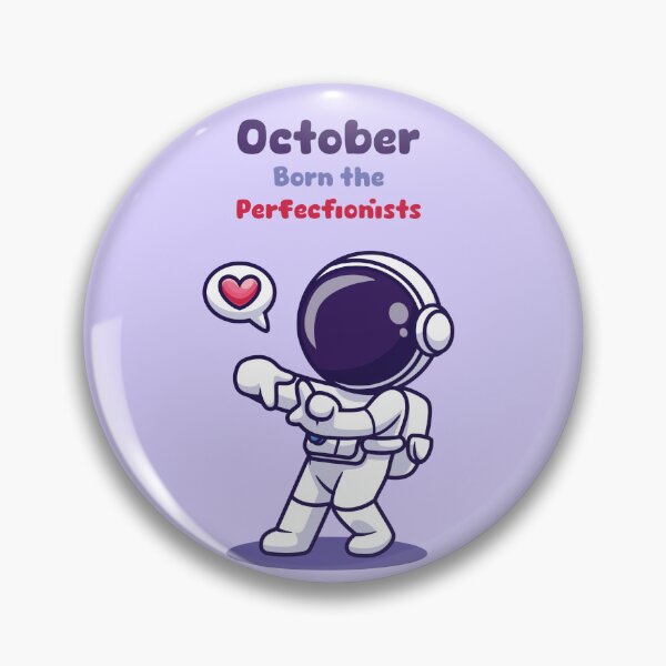 Item preview, October Born the Perfectionists designed and sold by hm-printable.