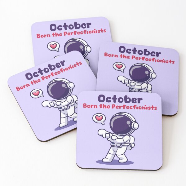 Item preview, October Born the Perfectionists designed and sold by hm-printable.