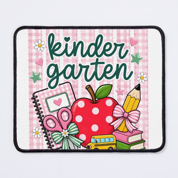 Item preview, Kindergarten Teacher Pink Gingham Coquette Back To School Educator Appreciation designed and sold by VGAfanatic.