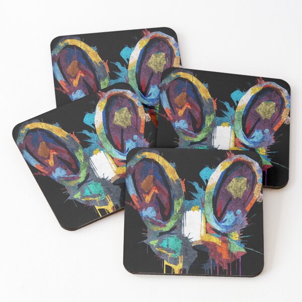 Item preview, Abstract ears designed and sold by kinpirks.