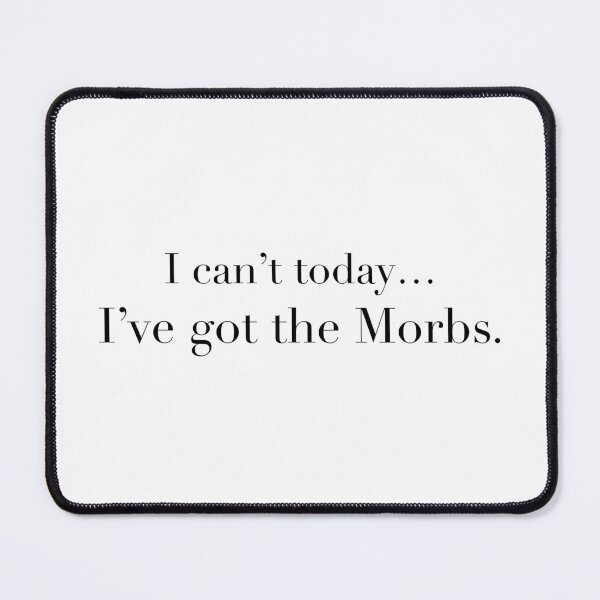 Item preview, I’ve got the Morbs | Vintage Victorian Humor Linocut Art designed and sold by The Prose Atelier.