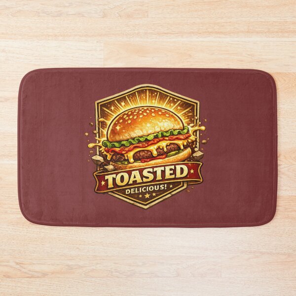 Item preview, Toasted Delicious: Premium Badge Burger Excellence Gold Standard designed and sold by irfanshikh.