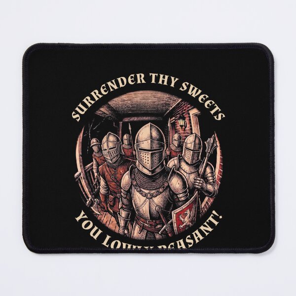 Item preview, Surrender Thy Sweets Lowly Peasant Knight Halloween Treat designed and sold by d247.